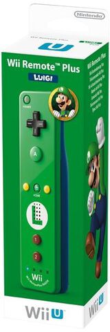 Telecommande Wii U Plus Luigi Verte