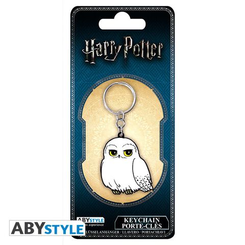 Porte-Clé Hedwige Fluffly - Boutique Harry Potter