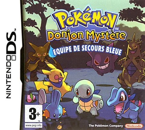 Pokemon Donjon Mystere Equipe De Secours Bleue