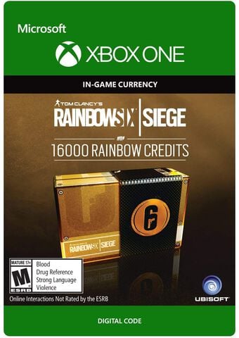 Dlc Rainbow Six Siege 16 000 Rainbow Credits Xbox