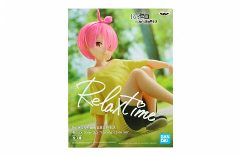 Figurine Relax Time - Re:zero - Ram (training Style Ver.)
