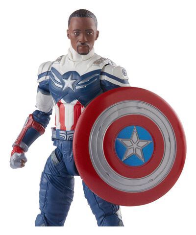 Figurine Marvel Legends - Captain America - Pack De Deux Figurines