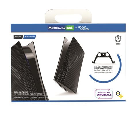 Pack Faceplate Carbon Exclu Micromania