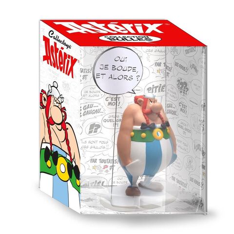 Figurine Bulles  - Asterix - Obelix - Oui Je Boude Et Alors ?