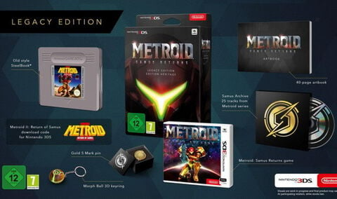 Metroid Samus Returns Héritage Edition Limitée