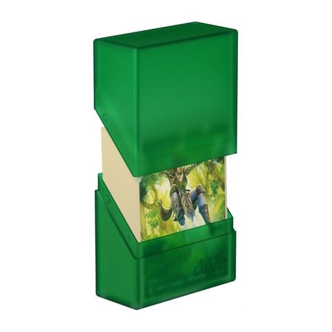 Boite Pour Cartes - Ultimate Guard - Deck Case Boulder 40 T. Standard Emerald