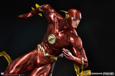 Statuette Sideshow - Justice League New 52 - The Flash 54 Cm