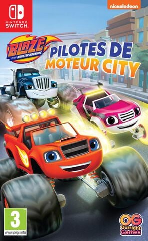 Blaze Et Les Monster Machines Pilotes De Moteur City