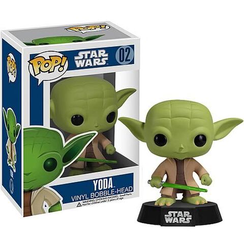 Figurine Funko Pop! N°02 - Star Wars - Yoda
