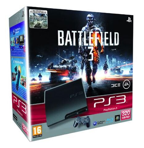 Pack Ps3 320 Go + Battlefield 3