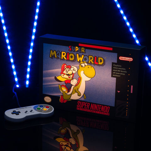 Cadre Lumineux - Nintendo - Luminart Super Mario World (exclu Gs)