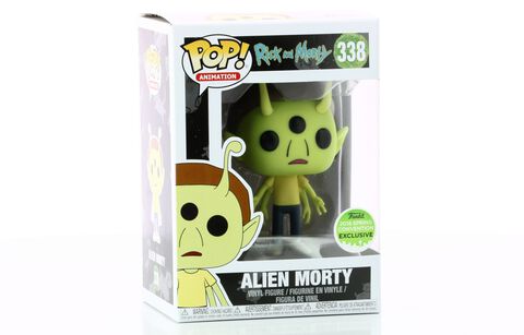 Figurine Funko Pop! N°338 - Rick Et Morty - Alien Head Morty Eccc 2018 (exclusiv