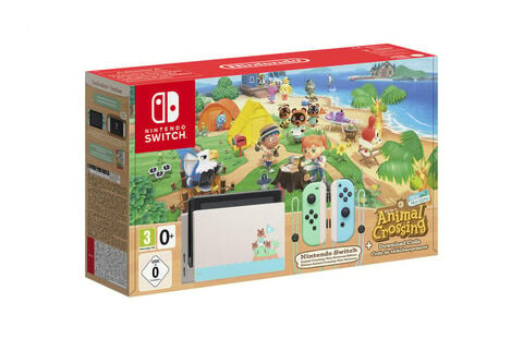Pack Nintendo Switch Animal Crossing New Horizons (code) Edition Limitée