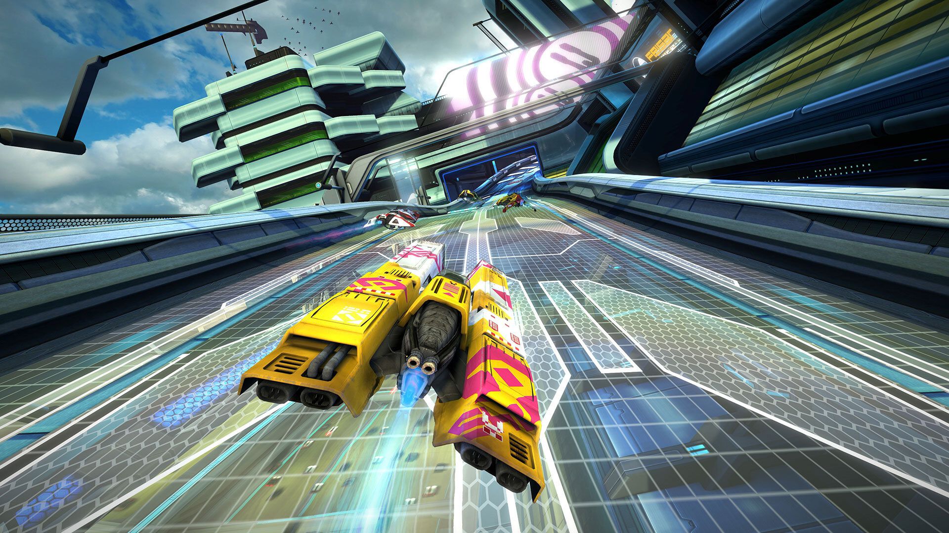 Wipeout Omega Collection sur PS4, tous 
