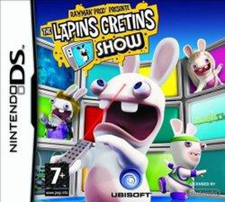 Rayman The Lapins Crétins Show sur DS, tous les jeux vidéo DS sont chez - Rayman Prod Présente The Lapins Crétins Show
