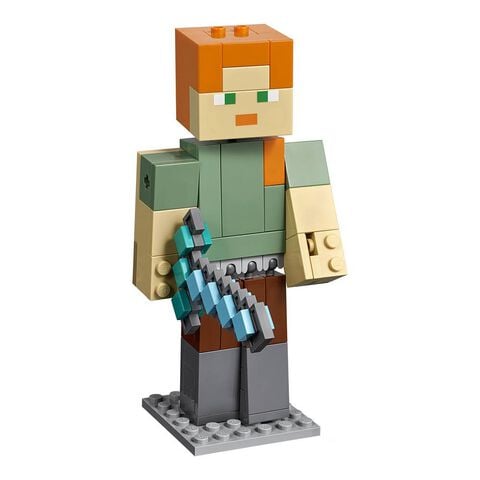 Lego - Minecraft - 21149 - Bigfigurine Série 1 Alex Et Son Poulet