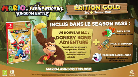 Mario + Les Lapins Cretins Kingdom Battle Gold