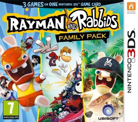 Rayman Et Les Lapins Crétins Family Pack