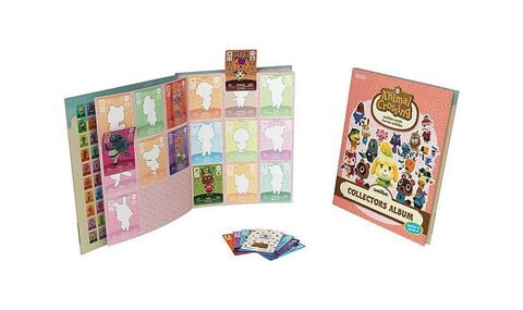 Album Collector Cartes Amiibo Animal Crossing 4 + 3 Cartes