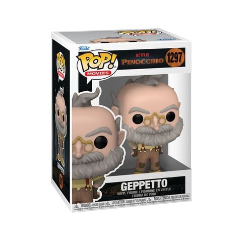 Figurine Funko Pop! N°1297 - Pinocchio Netflix - Geppetto