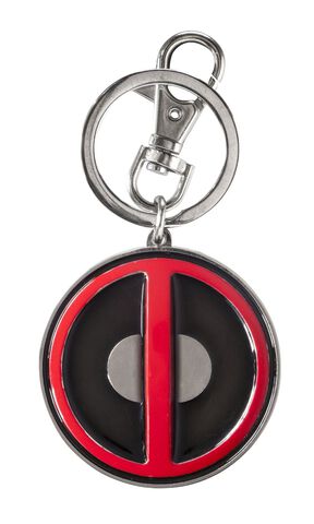 Porte-cles - Deadpool - Logo Métallique