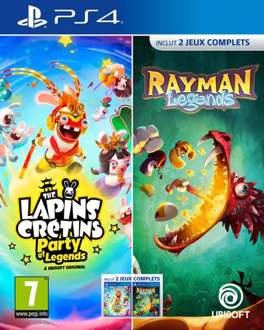 Compil Lapins Cretins Party Of Legends + Rayman Legends