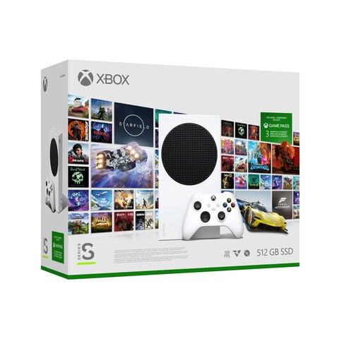Xbox Series S - Starter pack - 3 mois de Game Pass Ultimate inclus