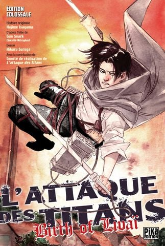 Manga - Attaque Des Titans - Birth Of Livai - Edition Colossale