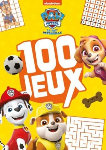 Livre - Pat' Patrouille - 100 Jeux
