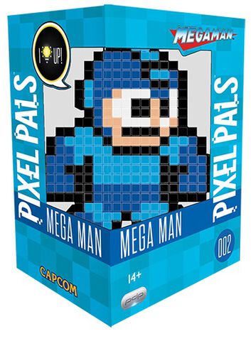 Lampe - Megaman - 8-bit Pixel Pal