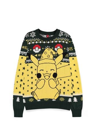 Pull De Noel - Pokemon - Pull De Noel Pikachu Taille Xl