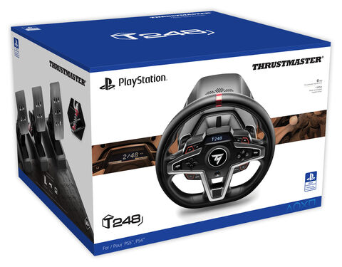 Volant Thrustmaster + Pedalier T248 Ps5 - PS5
