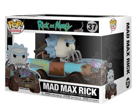 Figurine Funko Pop! N°37 - Rick Et Morty - Ride Mad Max Rick 6"