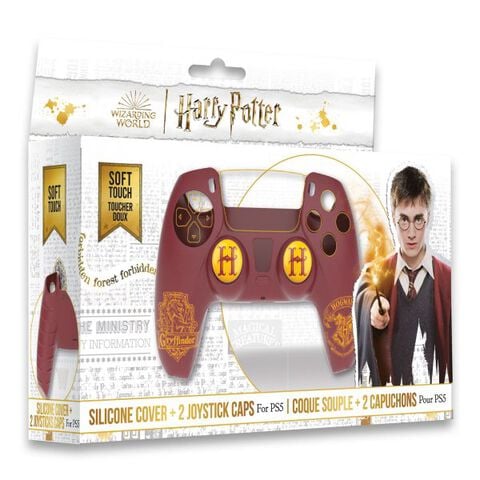 Coque Silicone + Grip - Harry Potter - Gryffondor - Rouge