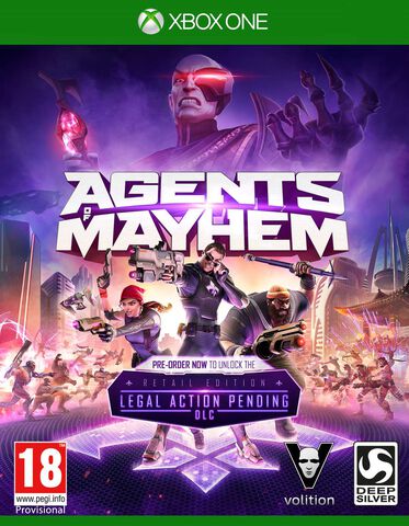 Agents Of Mayhem Steelbook Edition (exclusivite Micromania)