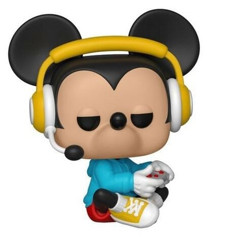 Figurine Funko Pop! N°515 - Mickey 90 Ans - Mickey Gamer (assis) (exclusivité Mi