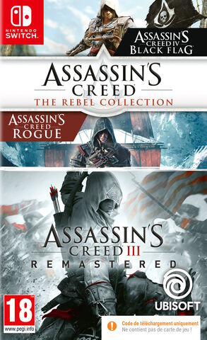 Compil Assassin's Creed Rebel + Ac3 Lib Remastered (ciab)