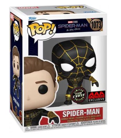 Figurine Funko Pop! N°1073 - Spider-man : No Way Home - Spider-man (black) Démas
