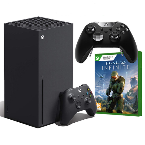 Pack Web Xbox Series X + Halo Infinite + Manette Elite V2