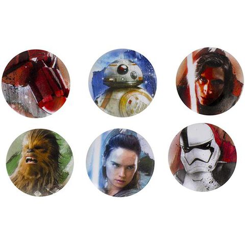 Badges - Star Wars Les Derniers Jedi - Personnages