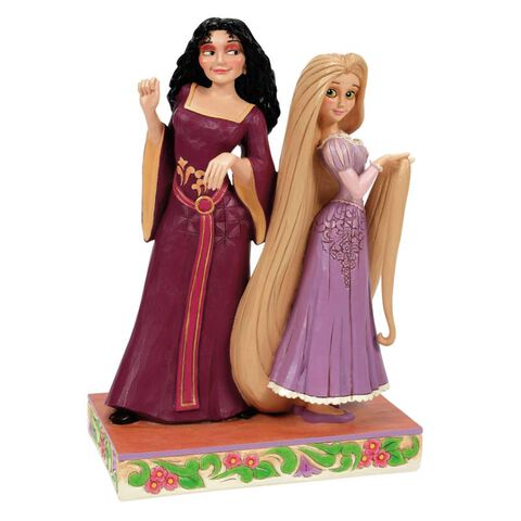 Figurine Disney Tradition - Raiponce - Raiponce Et Mère Gothel