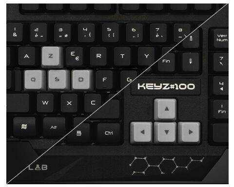 Clavier Gaming The G-lab Keyz 100
