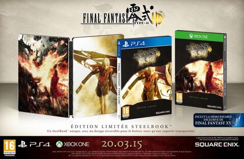 Final Fantasy Type-0 HD Edition Limitée Exclusivité Micromania