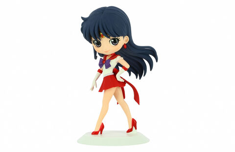 Figurine - Sailor Moon Eternal- Q Posket - Super Sailor Mars-(a)