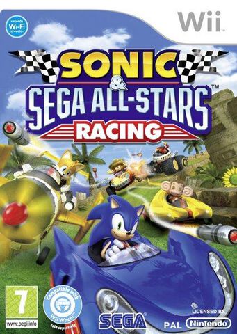 Sonic & Sega All-stars Racing + Volant