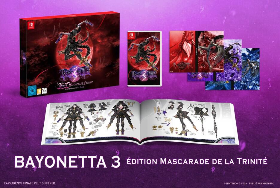 Bayonetta 3 Edition Masquerade De La Trinité
