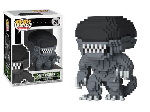 Figurine Funko Pop! N°24 - Alien Vs Predator - Alien 8-bit