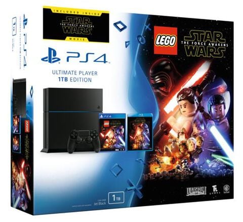Pack Ps4 1to Noire + Lego Star Wars + Br Sw The Force Awakens