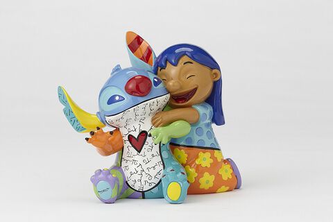 Statuette - Lilo Et Stitch - Disney By Britto Câlin