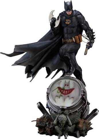 Statuette Iron Studios - Batman - Batman Black Edition 1/3  89 Cm